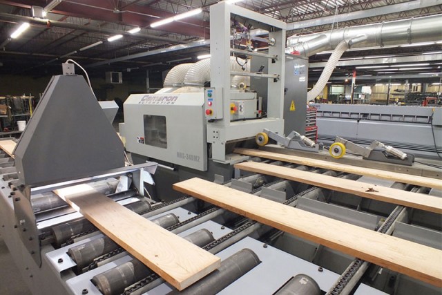 powered rollers with u shaped infeed