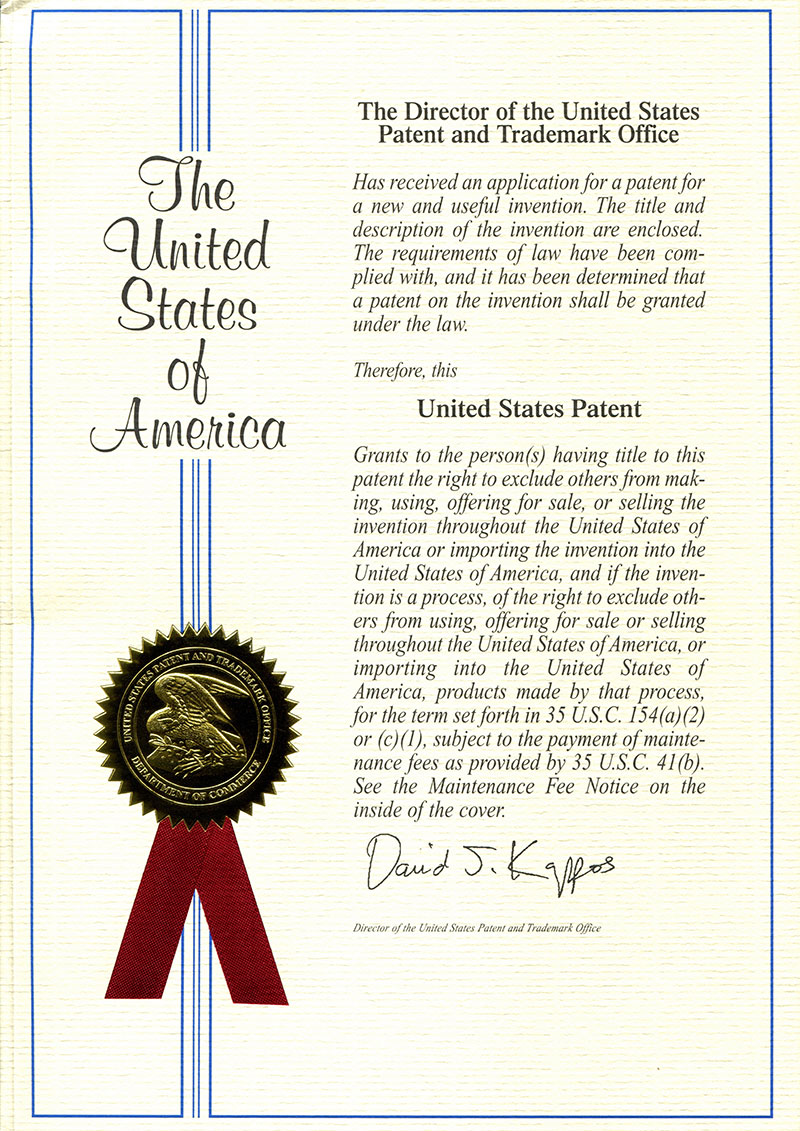 us patent