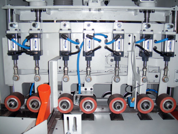 5in feeding rollers 2 out feeding rollers